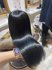 黒染めを使わないブルーブラック【髪質改善　錦糸町】 - Alushe 錦糸町店【アルーシェ】掲載