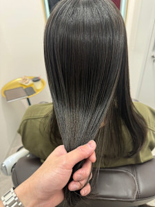 韓国風ブルージュ　ブルベカラー　髪質改善カラー　エギョモリ - N° rico 名駅掲載