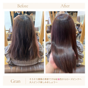お客様髪質改善データ1740（インナーカラーデザイン） - Grand × AtlierDonguri掲載