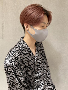 ハイトーン×センターパート【坂口　恵梨子】