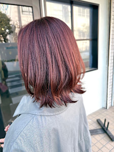 ナチュラルなふんわり外ハネスタイル - ameri love hair掲載