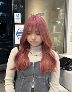 ダブルカラーピンクカラー - MATISSE 室見店掲載