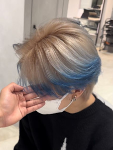 エンドカラー　デザインカラー　ハイトーン　表参道/原宿 - Null 表参道本店 デザインカラー/ダブルカラー掲載