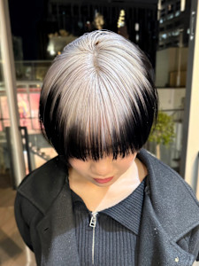 ルーツカラー　デザインカラー　ハイトーン　表参道/原宿 - Null 表参道本店 デザインカラー/ダブルカラー掲載