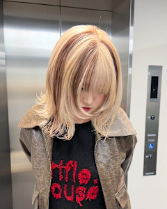 セクションカラー　デザインカラー　ハイトーン　原宿/表参道 - Null 原宿店 デザインカラー/ダブルカラー掲載