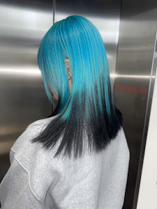 エンドカラー　デザインカラー　ハイトーン　原宿/表参道 - Null 原宿店 デザインカラー/ダブルカラー掲載