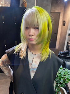 オーダーメイド　デザインカラー　ハイトーン　原宿/表参道 - Null 原宿店 デザインカラー/ダブルカラー掲載