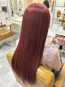 ストロベリーレッド♪/Shian立川/とーこ - HairSalon SHIAN 立川店掲載