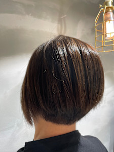 小顔効果Axe-lショート - hairmake＆design Axe-l掲載