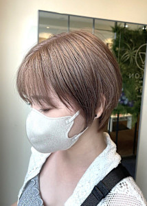 【W_SALON 河原町】ハンサムショート× ミルクティーベ - W_SALON掲載