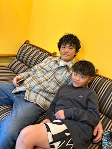 親子カットパーマ - BARNEYS　HAIR掲載