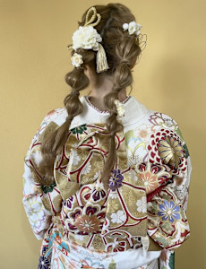 成人式　着付けヘアセット - BARNEYS　HAIR掲載