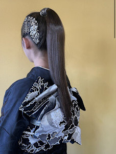 成人式着付け&ヘアセット - BARNEYS　HAIR掲載