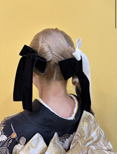成人式着付け&ヘアセット - BARNEYS　HAIR掲載
