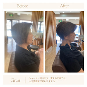 お客様髪質改善データ1756（ショートカット） - Grand × AtlierDonguri掲載