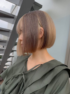 セクションカラー　デザインカラー　ハイトーン　原宿/表参道 - Null 原宿店 デザインカラー/ダブルカラー掲載