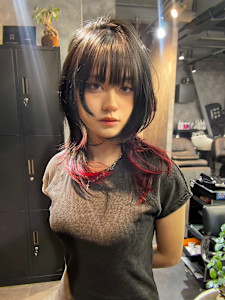 エンドカラー　デザインカラー　ハイトーン　原宿/表参道 - Null 原宿店 デザインカラー/ダブルカラー掲載