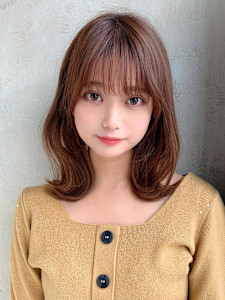 後れ毛が可愛い顔周りレイヤーナチュラルアッシュ - AFLOAT/L 錦糸町【アフロートエル】掲載
