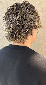 ハイライト／メンズパーマ