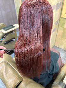 レッドカラー＋URUTSUYAトリートメント - GRACE MAN CAFE掲載