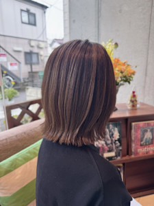 今っぽ垢抜けヘア☆レイヤーボブ - EMU international 春日部本店掲載