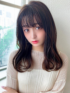 後れ毛が可愛い顔周りレイヤーナチュラルアッシュ - AFLOAT/L 錦糸町【アフロートエル】掲載
