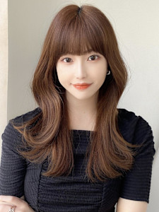 イメチェンロングレイヤー顔周りレイヤー後れ毛小顔カット美髪 - AFLOAT/L 錦糸町【アフロートエル】掲載