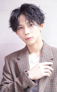 ラフセンターパート - メンズヘア整形サロン GOALD 名古屋 栄掲載