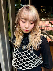 セクションカラー　デザインカラー　ハイトーン　原宿/表参道 - Null 表参道本店 デザインカラー/ダブルカラー掲載