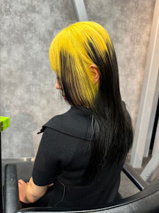 ルーツカラー　デザインカラー　ハイトーン　原宿/表参道 - Null 表参道本店 デザインカラー/ダブルカラー掲載