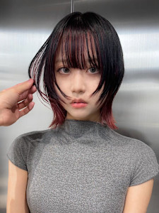 インナーカラー　デザインカラー　ハイトーン　原宿/表参道 - Null 原宿店 デザインカラー/ダブルカラー掲載