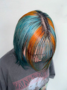 セクションカラー　デザインカラー　ハイトーン　原宿/表参道 - Null 原宿店 デザインカラー/ダブルカラー掲載