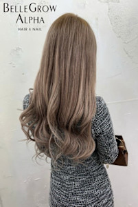 ダブルカラー＋エクステ - BELLE GROW ALPHA HAIR&NAIL掲載