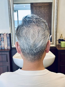 【60代 男性】ロンドングレイパーマ（大宮/バーバー） - Graceful Barber London掲載