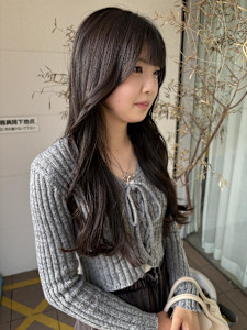 顔まわりレイヤーロング - gem by artefice【ジェム バイ アルテフィーチェ】掲載