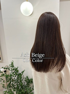 【星野】初めてのカラーにおすすめ/透明感アッシュブラウン - N° anfeel 渋谷掲載