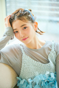 ショートボブリボンアレンジ - little×PORTO 元町掲載