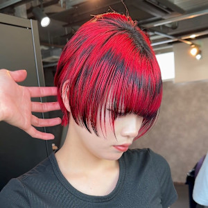 オーダーメイド　デザインカラー　ハイトーン　表参道/原宿 - Null 原宿店 デザインカラー/ダブルカラー掲載