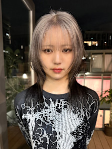 ルーツカラー　デザインカラー　ハイトーン　表参道/原宿 - Null 原宿店 デザインカラー/ダブルカラー掲載