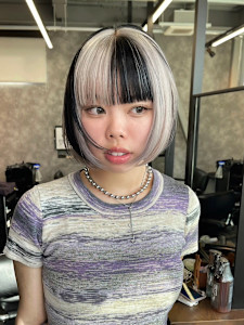 セクションカラー　デザインカラー　ハイトーン　表参道/原宿 - Null 原宿店 デザインカラー/ダブルカラー掲載