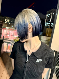 ルーツカラー　デザインカラー　ハイトーン　表参道/原宿 - Null 表参道本店 デザインカラー/ダブルカラー掲載