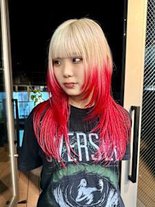 ルーツカラー　デザインカラー　ハイトーン　表参道/原宿 - Null 表参道本店 デザインカラー/ダブルカラー掲載