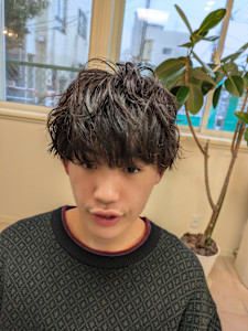 ツーブロパーマスタイル - nova hair掲載