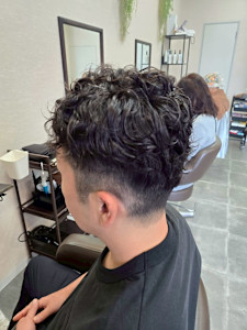 メンズカット/パーマ/グレイカラー/鎌取駅/韓国風/白髪染め - basset by aL-ter 鎌取店掲載