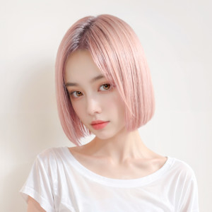 ハイトーンカラー/こなれミディ/イメチェン/ベビーピンク - Atria 横浜【アトリア】掲載