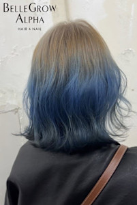 ダブルカラー - BELLE GROW ALPHA HAIR&NAIL掲載