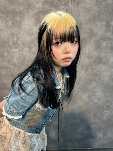 ルーツカラー　デザインカラー　ハイトーン　表参道/原宿 - Null 表参道本店 デザインカラー/ダブルカラー掲載