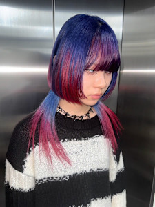 ルーツカラー　デザインカラー　ハイトーン　原宿/表参道 - Null 原宿店 デザインカラー/ダブルカラー掲載