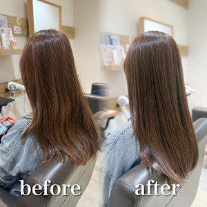 白髪ぼかし細めハイライト30代40代50代セミディ - KENJE ODAKYU SHONAN GATE掲載