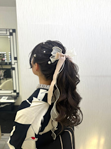 卒業式スタイル♪デザインポニーテール - BELLEGROW掲載